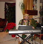 RonnyD Performing At A Private Party With A Hawaiian Theme